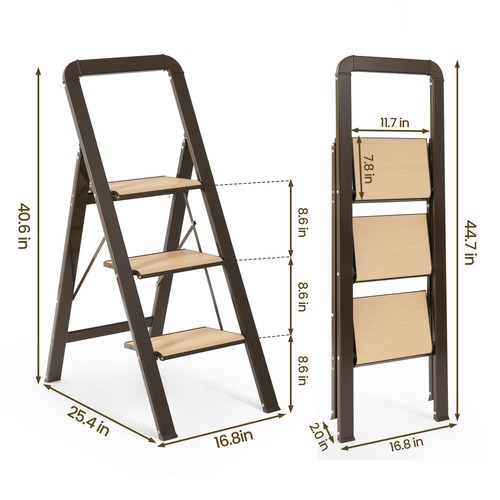 Step ladder folding stool - 3,