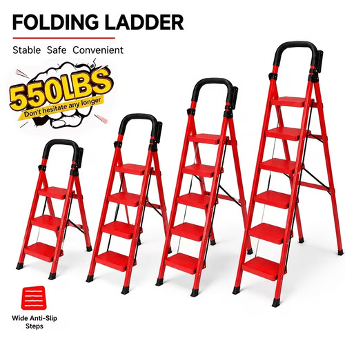 6 step floding ladder - step,