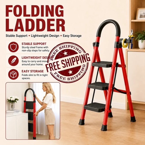 Step folding ladder - 3,